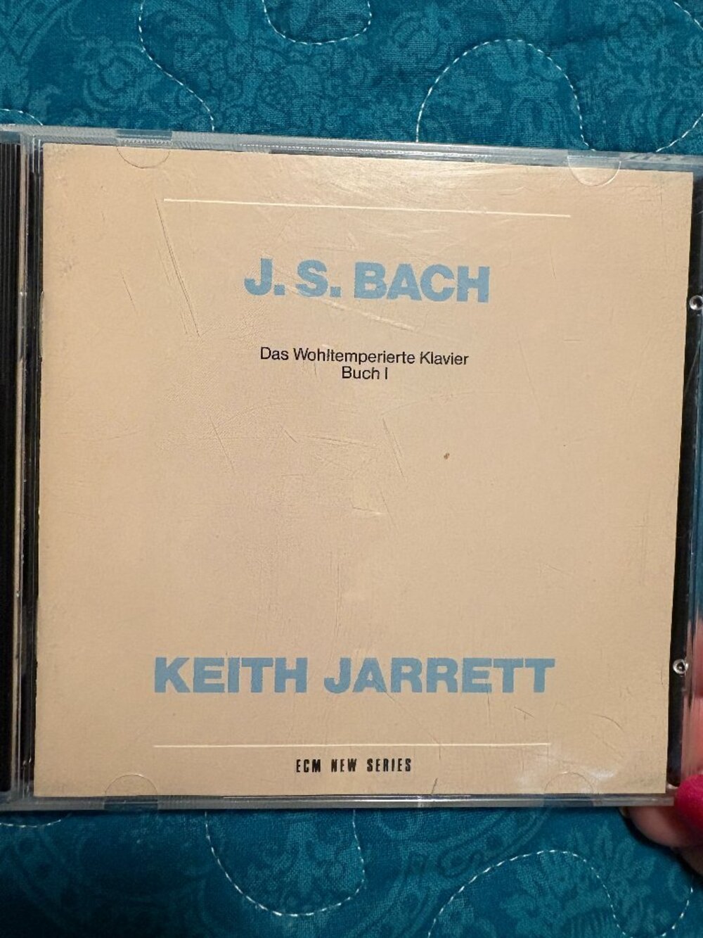 Bach Well-Tempered Klavier Buch 1 - Keith Jarrett-ECM 2CDs